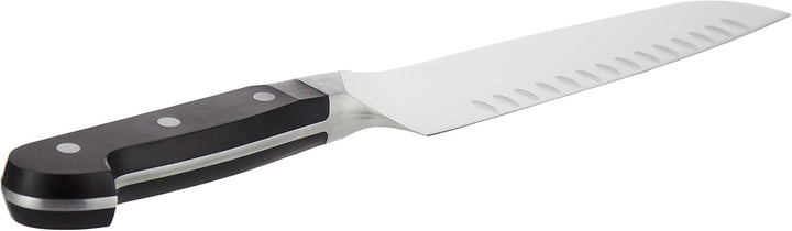 ZWILLING Pro Santokumesser, 18 cm, Klinge mit Kullen, Rostfreier Spezialstahl, Razor-Edge-Veredlung,