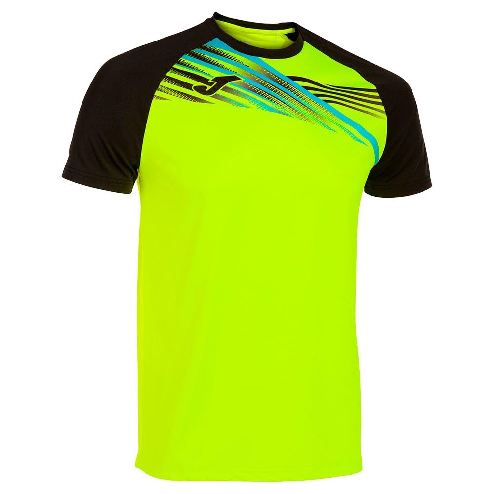 Joma Herren Elite X Tshirt XXS Neongelb / Schwarz, XXS Neongelb / Schwarz