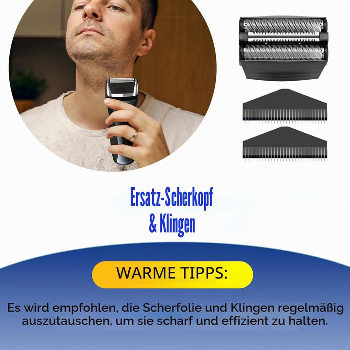 Ersatz-Scherkopf, kompatibel mit Remington F4900/F5800/F7800 Serie, 2 Stück, 2 Stück