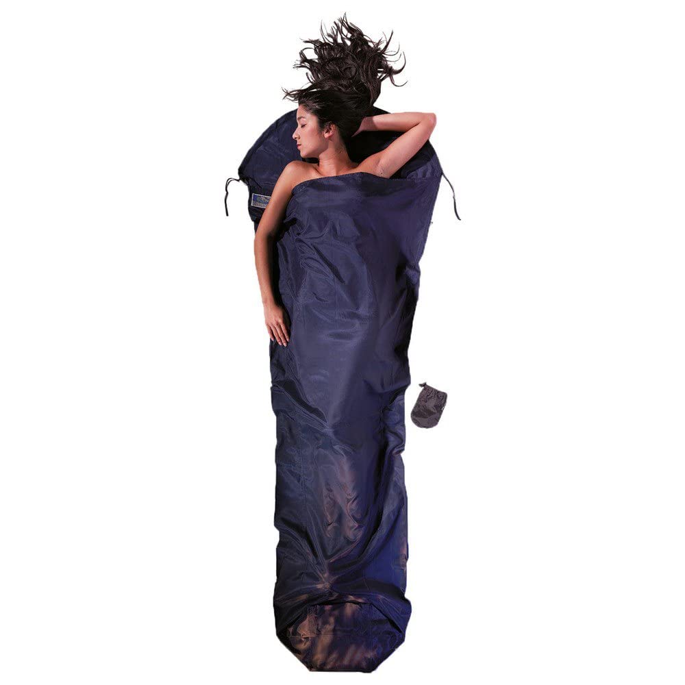 Cocoon Seiden-Baumwollschlafsack Travel Sheet - Silk/Cotton - Natur Tuareg 95"x35/22", Tuareg 95"x35
