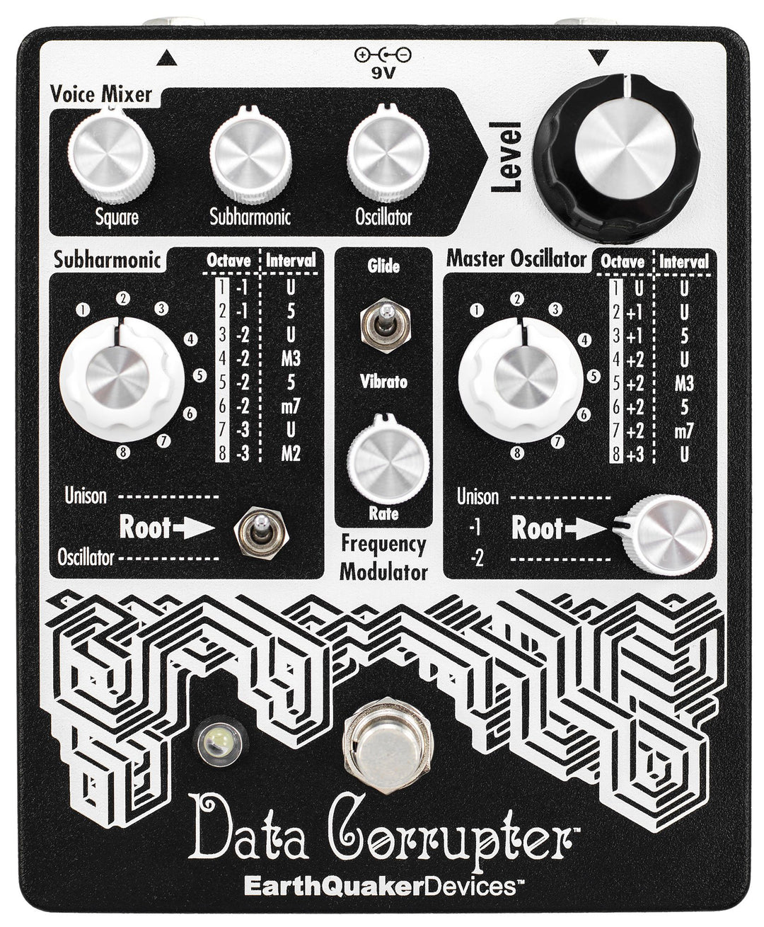 Earthquaker Devices Data Corrupter Modulated Monophonic Harmonizing Phase Locked Loop Gitarre Effekt