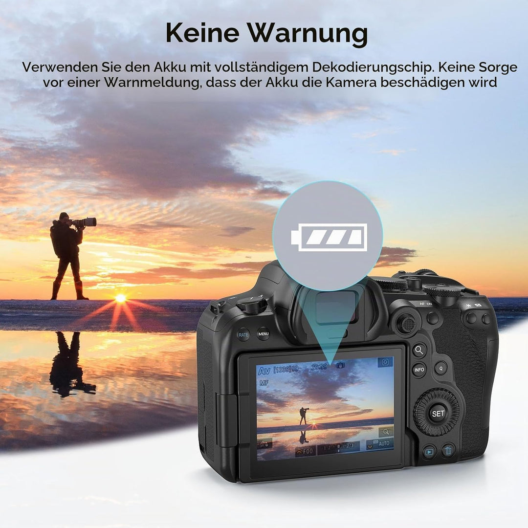 SMALLRIG D-TAP auf LP-E6NH Dummy-Akku, LP-E6NH Spiral-Stromkabel für Canon R5, R6, R7, R, R5C, 5D II