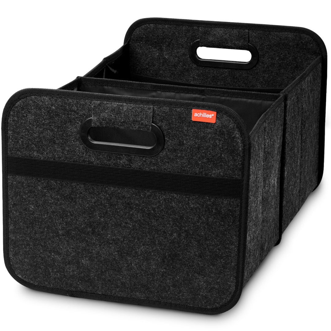 Achilles Auto-Faltbox XL - Filz-Kofferraumtasche Mit Grossem Stauraum - Einkaufstasche - Aufbewahrun