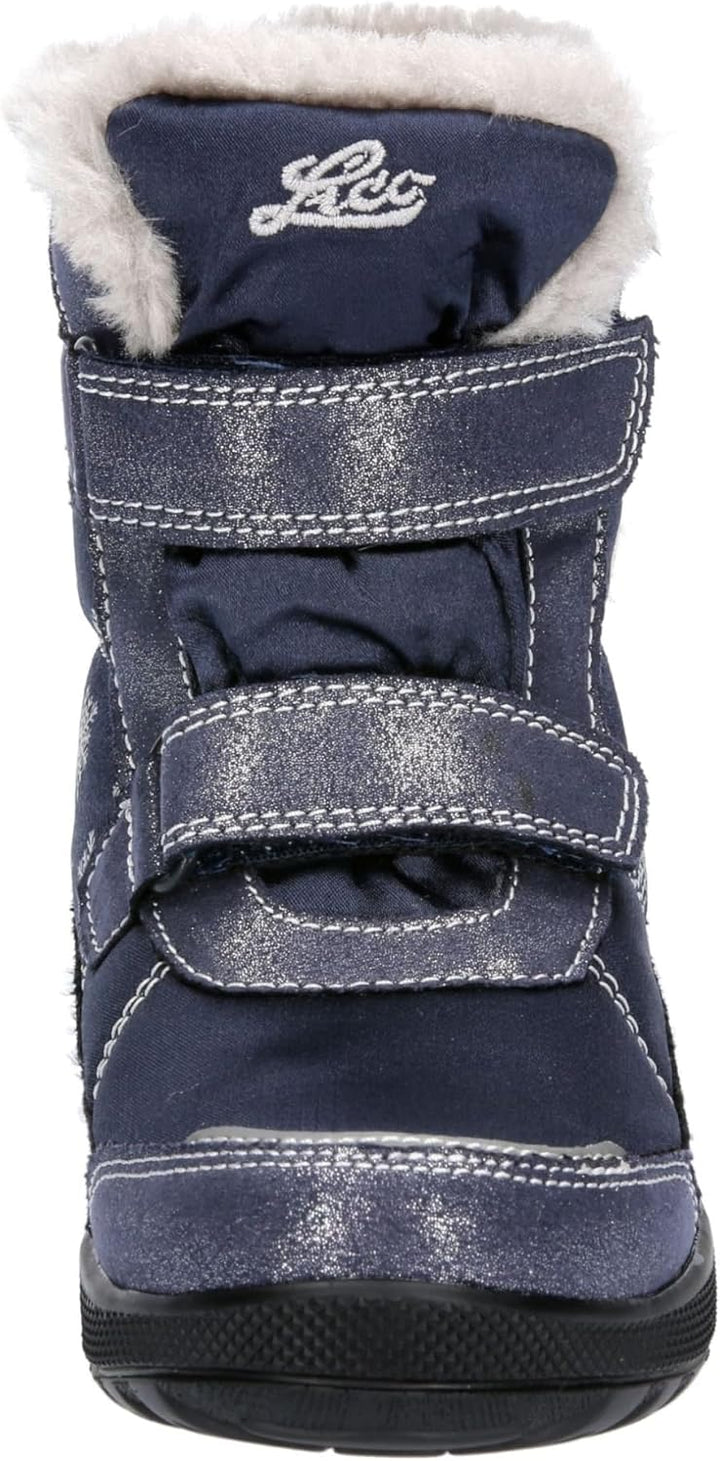 Lico Mädchen Antonia V Schneestiefel 25 EU Marine Silber, 25 EU Marine Silber