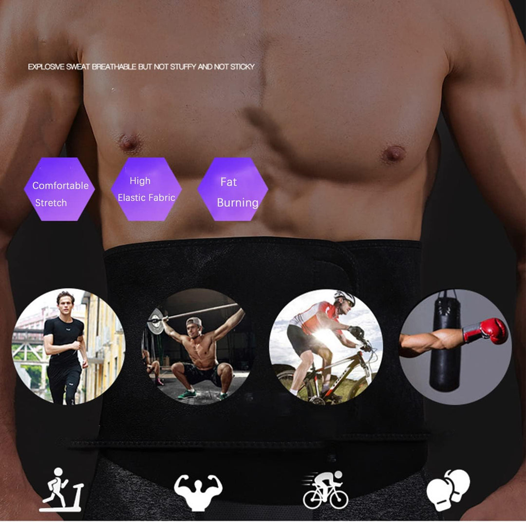 Bauchweggürtel Fitnessgürtel, Taille Trainer Gürtel Bauchgurt Abnehmen, Waist Trainer Abnehmen Verst