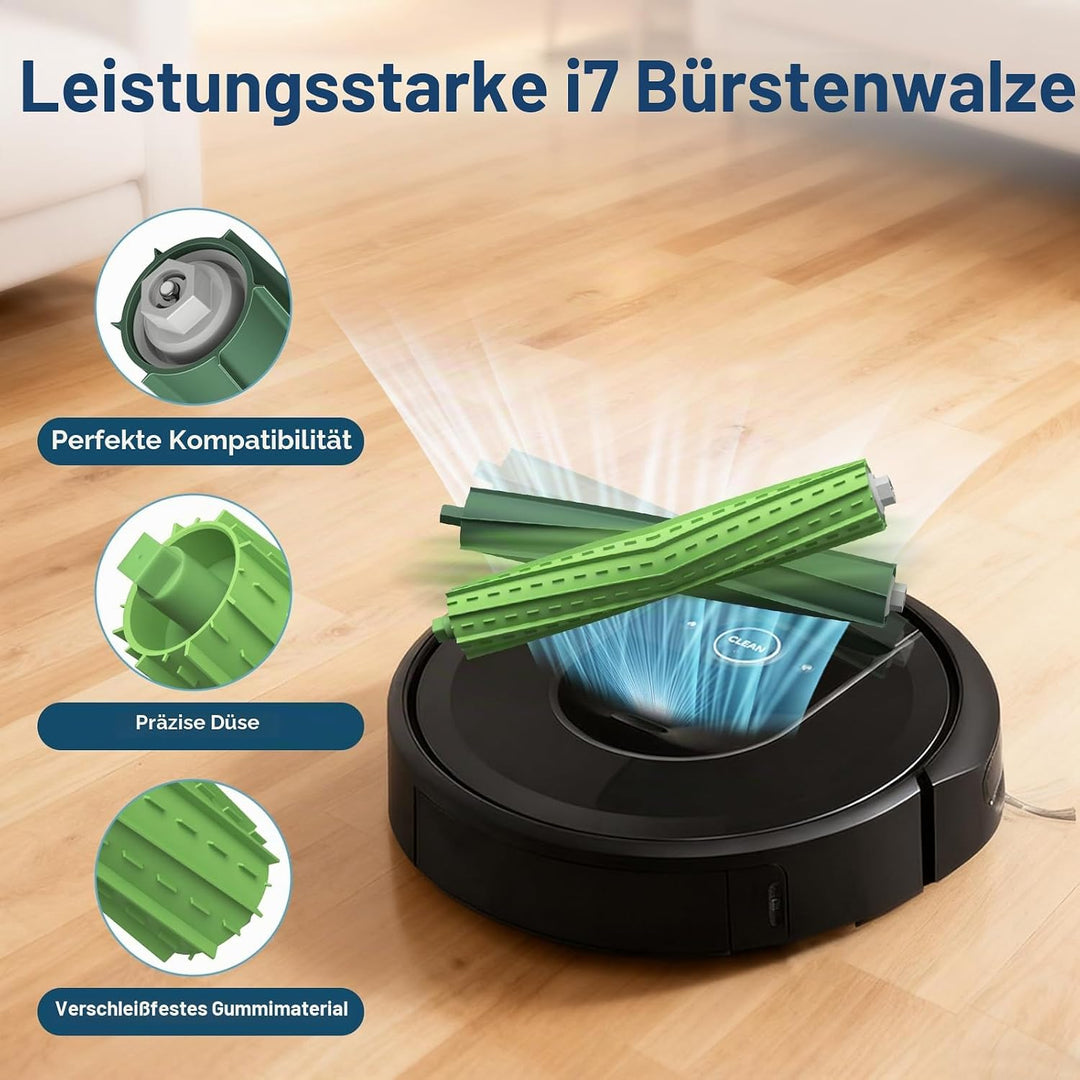 4 Set Rollen Bürste für iRobot Roomba E/I/J Series e5 e6 e7 i1 i1+ i2 i3 i3+ i4 i4+ i6 i6+i7 i7+ i8