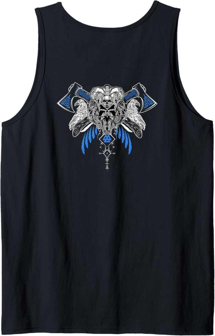 Klassisches Keltischer Vikinger Vegvisir Kompass Wikinger Tank Top