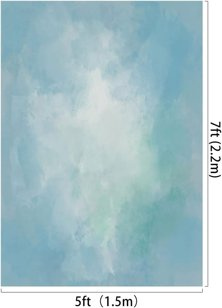 Kate Baby Blau Farbverlauf Kunst Fotostudio Hintergrund 1.5x2.2m/5x7ft 1.5x2.2m B1044538, 1.5x2.2m B