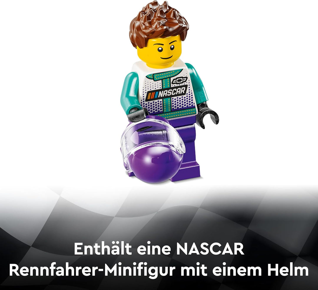 LEGO Speed Champions NASCAR Next Gen Chevrolet Camaro ZL1 Spielzeugauto; BAU- und Spielset mit Renna