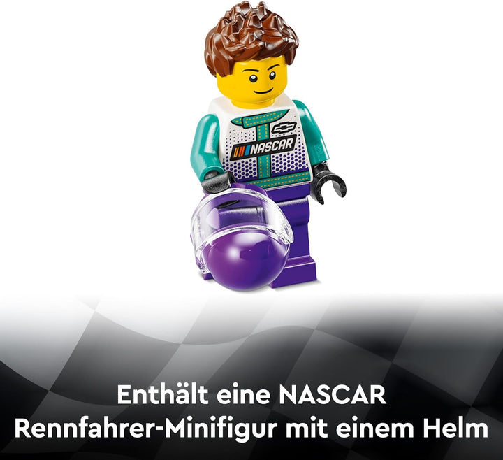 LEGO Speed Champions NASCAR Next Gen Chevrolet Camaro ZL1 Spielzeugauto; BAU- und Spielset mit Renna