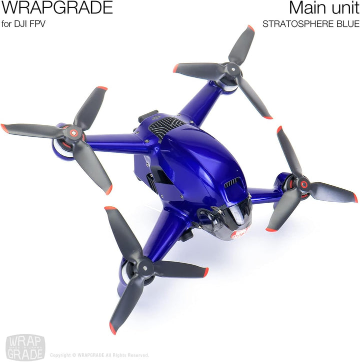 WRAPGRADE Skin Kompatibel mit DJI FPV (Stratosphere Blue)
