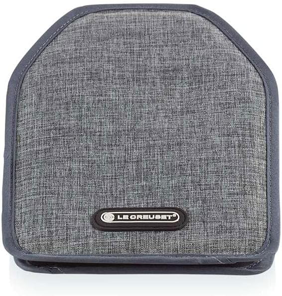 Le Creuset Aktiv-Weinkühler für Wein oder Champagner, WA 126, Perlgrau, 59142013206468 (Packung mit