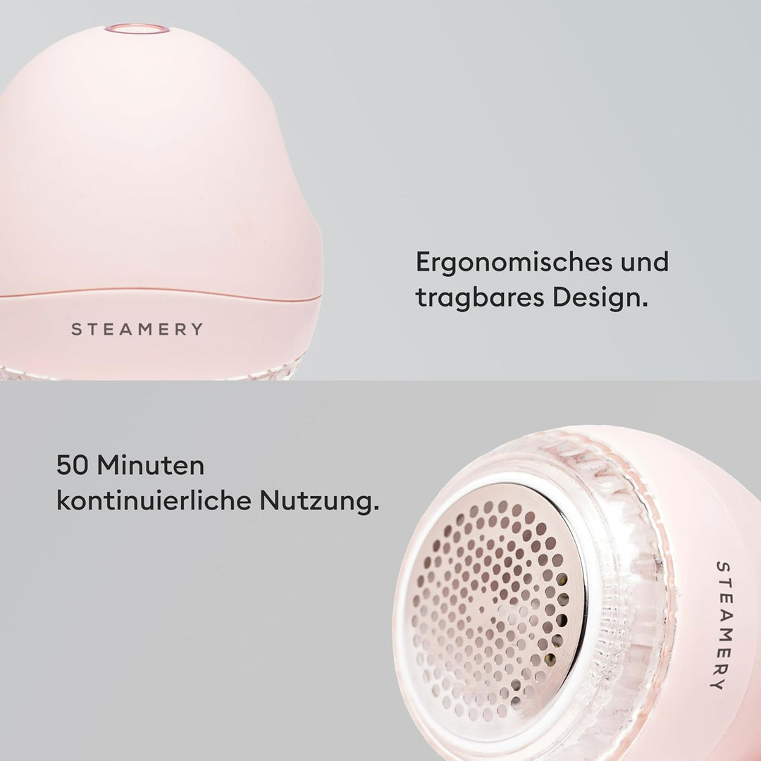 Steamery Fusselrasierer Pilo 1 elektrisch Fusselentferner, entfernt Flusen und Fusseln aus Kleidung