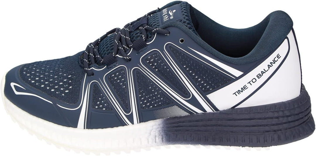 chung shi Herren Duxfree run2balance Flow Laufschuh 41 EU Blau, 41 EU Blau