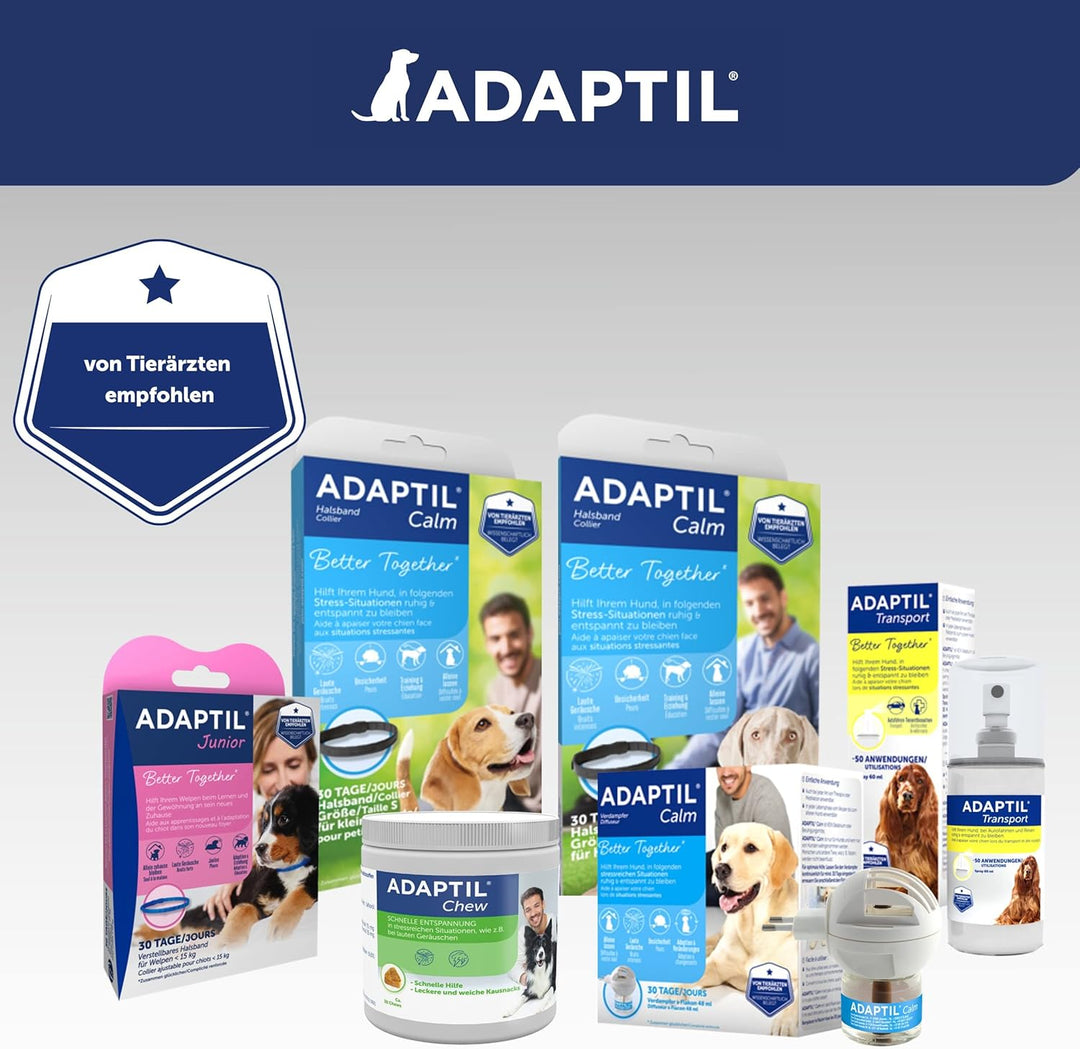 ADAPTIL Calm Vorteilspack für Hunde | 3X Nachfüllflakon | Pheromone zur Förderung des Wohlbefindens