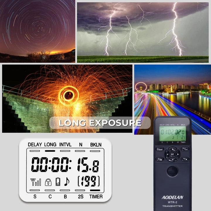 Kabelloser Kamera Fernauslöser funkauslöser Fernbedienung für Sony a1, a6400, a7iii, a6600, a6100, a