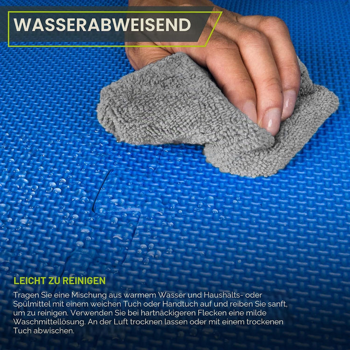 ProsourceFit extra Dicke Puzzle-Übungsmatte, Eva-Schaumstoff, ineinandergreifende Fliesen für schütz