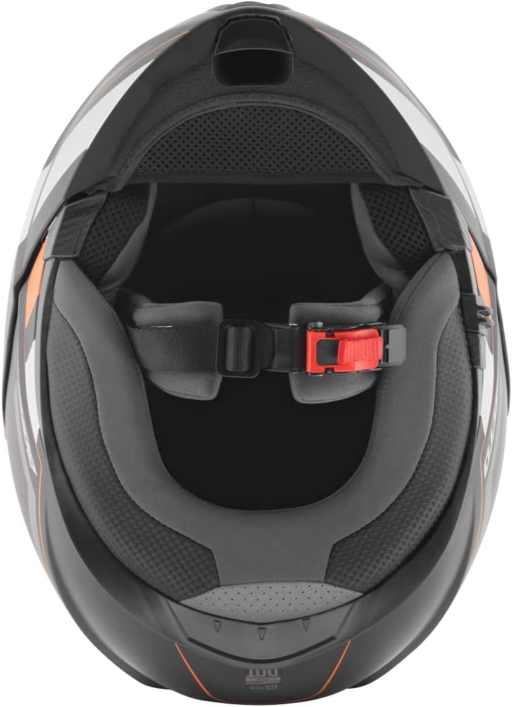 Bogotto FF403 Murata Klapphelm orange/schwarz M (57/58), orange/schwarz M (57/58)