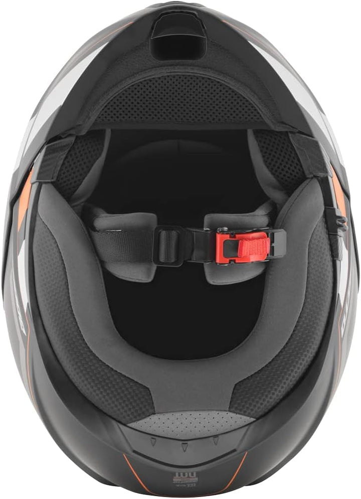 Bogotto FF403 Murata Klapphelm orange/schwarz M (57/58), orange/schwarz M (57/58)