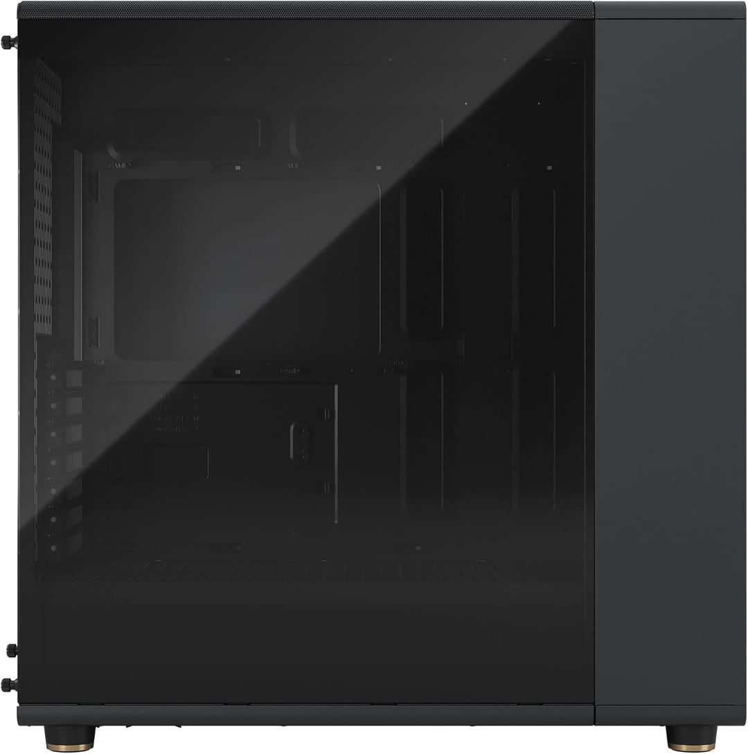 Fractal Design North XL Charcoal Black TG- Three 140mm Aspect PWM Fans Included- Type C USB- EATX Ai