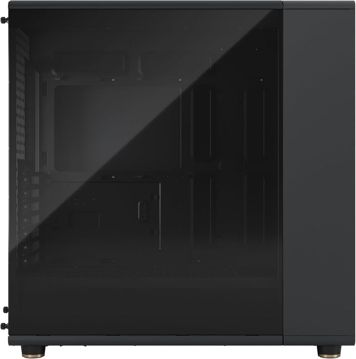Fractal Design North XL Charcoal Black TG- Three 140mm Aspect PWM Fans Included- Type C USB- EATX Ai