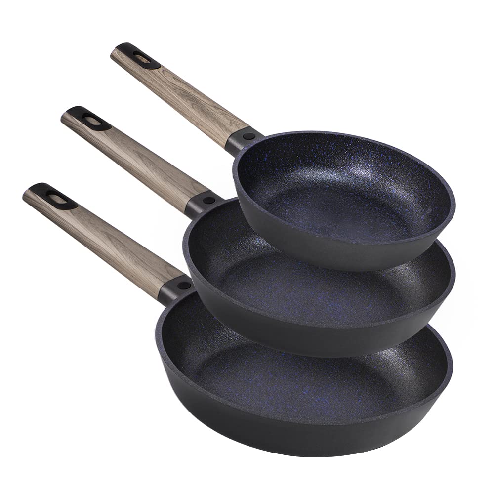Cecotec Sartenset Polka Excellence 20-24-28 Bucket Set Force, Durchmesser 20-24-28 cm, Gegossenes Al