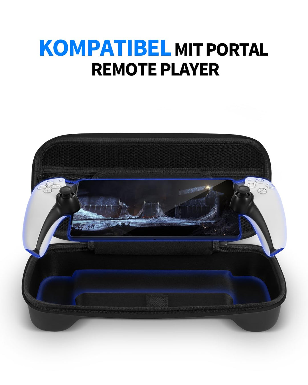 PALPOW Zubehör für PlayStation Portal Tasche Kompatibel mit PS Portal Zubehör Set, Tasche Case Hülle