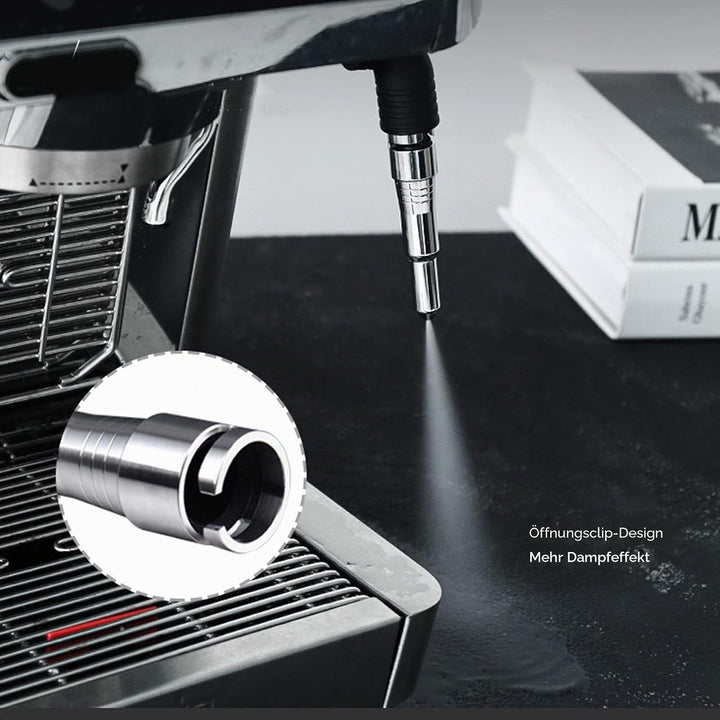 Edelstahl-Kaffeedampfdüse, Leistungsstarker Dampf, Geeignet für ECP3420 310 330, EC680 685, EC9335,