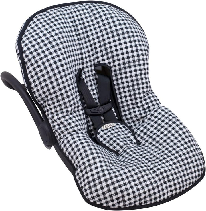 JYOKO KIDS Abdecken Gepolsterte Universal für Babyschale (VICHY), VICHY