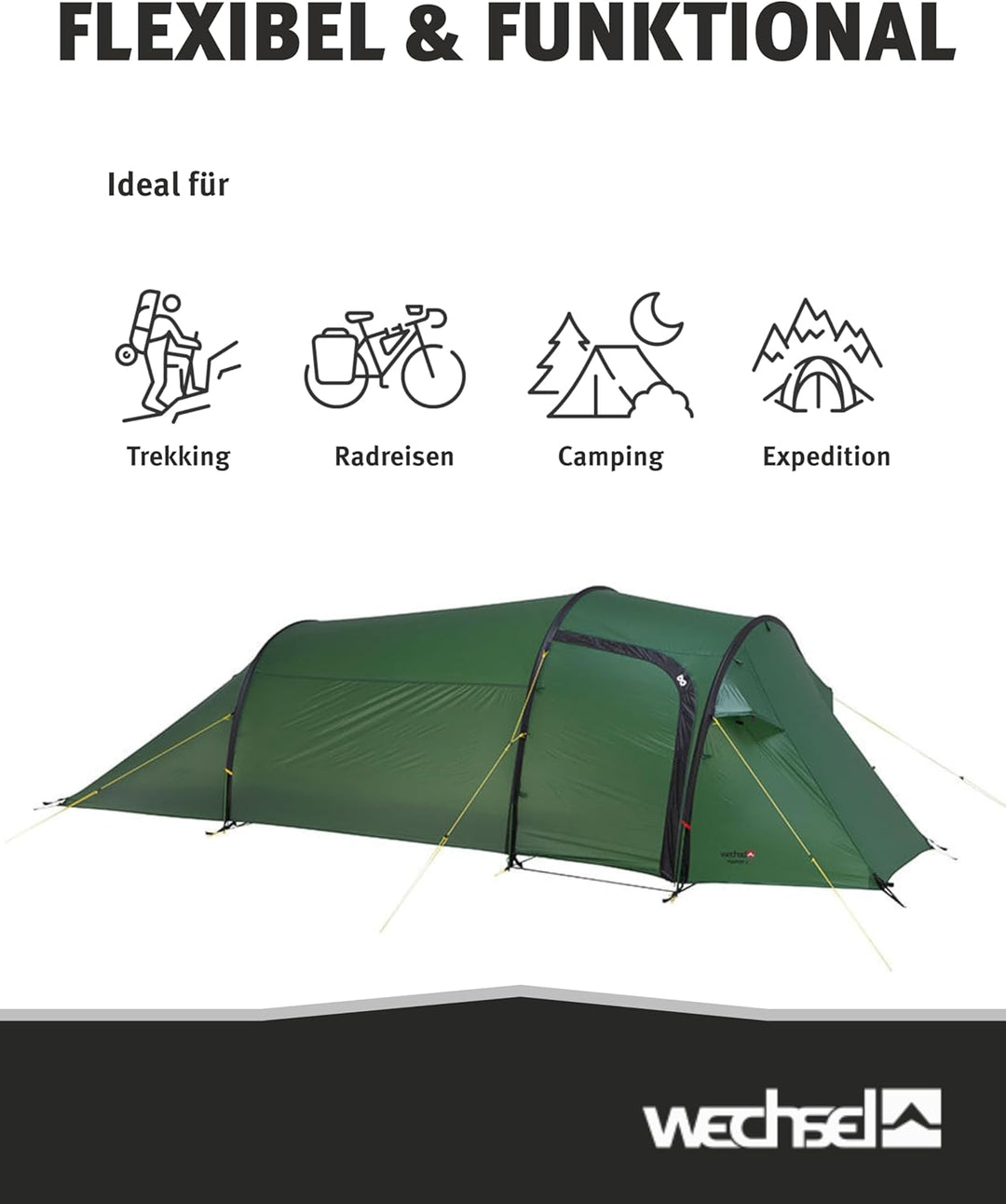 Wechsel Tents Groundsheet - Zusätzlicher Zeltboden passgenau für unsere Zelt Modelle Groundsheet Tem