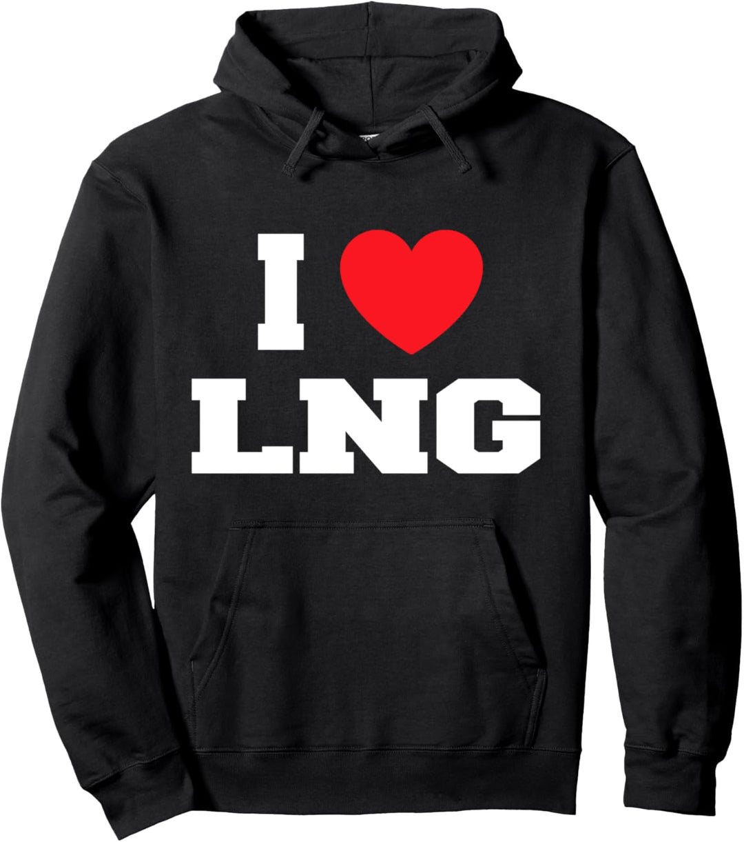 I Love Lng Pullover Hoodie