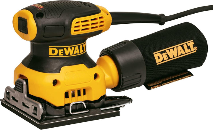 DeWalt Vibratiosnschleifer/Schwingschleifer (230 Watt, Schwingkreis-ø 1.6 mm, Schleifplatte 108 x 11