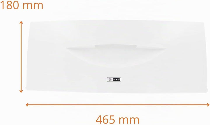 DL-pro Gefrierfachklappe für Whirlpool Bauknecht 481241619514 Gefrierfachtür Frostertür Klappe Frost