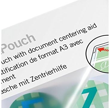 GBC Laminierfolien A3 175 mic, Robuste Laminiertaschen im 100er Pack, Glänzend, Transparent, Ideal f