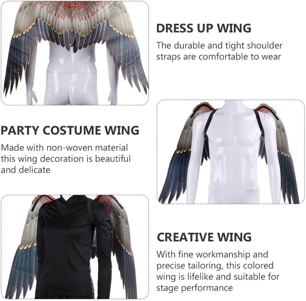 STOBOK Adlerflügel Vogel Kostüm Flügel Karneval Performance Requisite für Erwachsene Jungen Mädchen