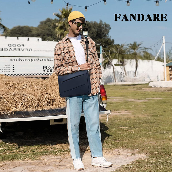 FANDARE Mode Computer Umhängetasche Herren/Damen Business Messenger Tasche Studenten Outdoor Reisen