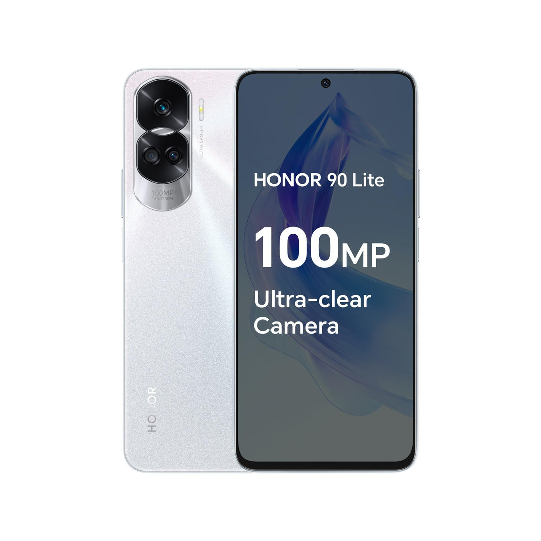Honor 90 Lite 5G Dual Sim 8GB RAM 256GB - Silver EU HONOR 90 Lite Silber, HONOR 90 Lite Silber
