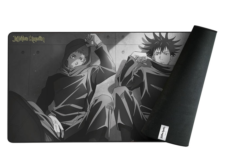 Konix Jujutsu Kaisen Gaming-Mauspad XXL 90 x 46 cm - rutschfeste Unterseite aus Gummi - Motiv Yuji u