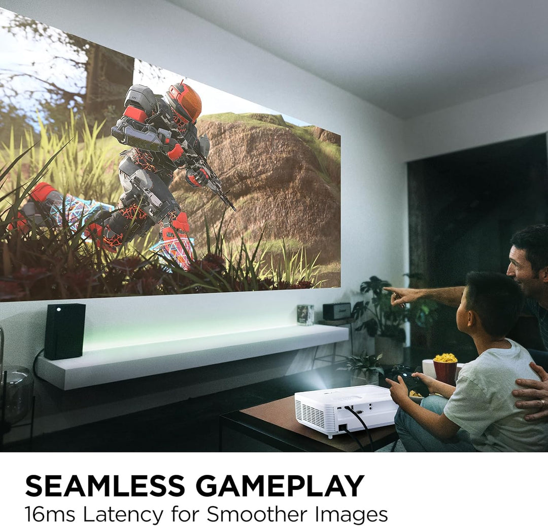 ViewSonic PX704HD 1080p Full HD Beamer, 4000 ANSI Lumen, 22.000:1 Kontrast, Bis zu 300" Bildgrösse,