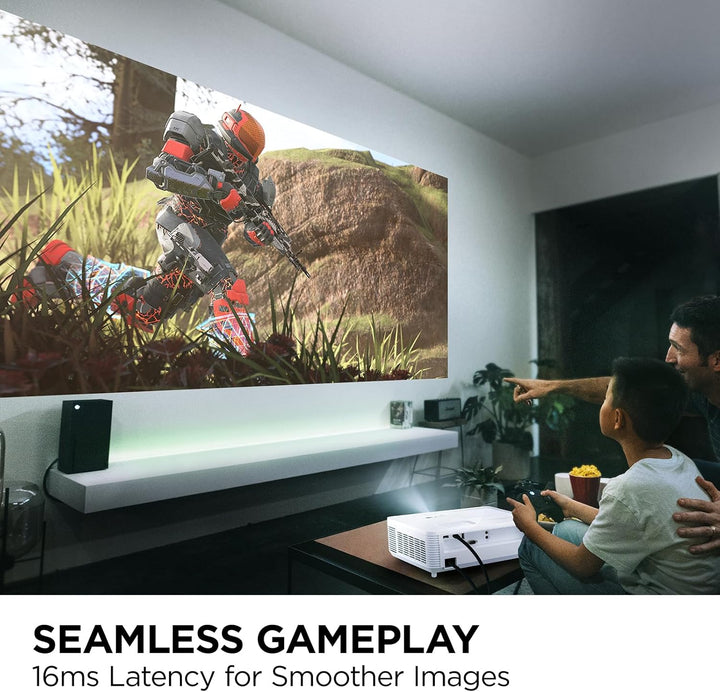 ViewSonic PX704HD 1080p Full HD Beamer, 4000 ANSI Lumen, 22.000:1 Kontrast, Bis zu 300" Bildgrösse,