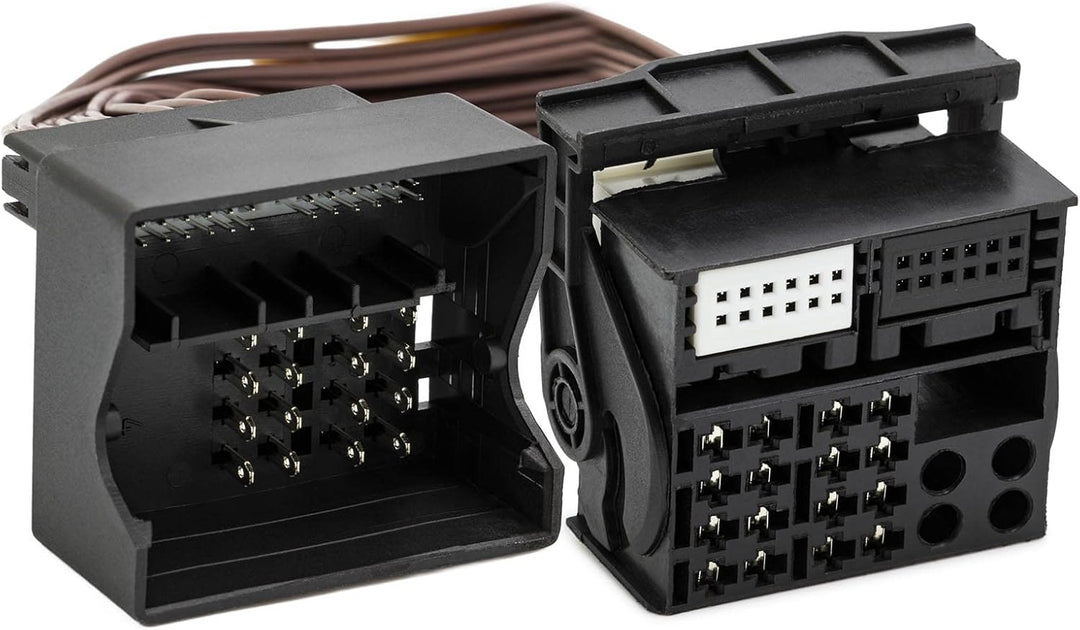 1:1 Most Quadlock auf Quadlock 30cm Verlängerung Stecker Buchse Kabel Adapter KFZ Auto