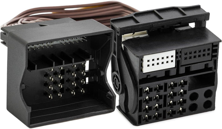 1:1 Most Quadlock auf Quadlock 30cm Verlängerung Stecker Buchse Kabel Adapter KFZ Auto
