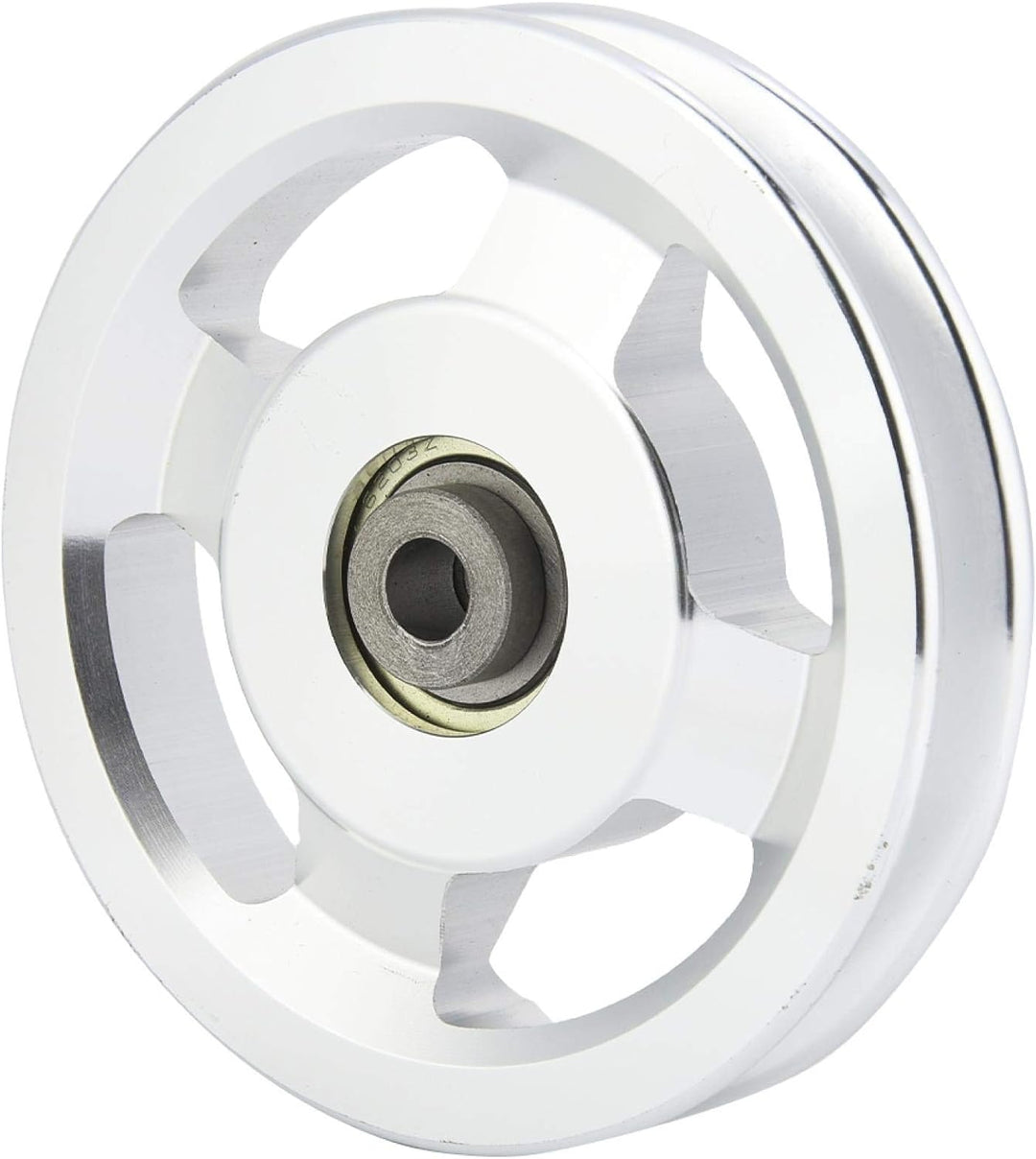 Tbest Gym Pulley Wheel, Aluminiumlegierung Fitness Pulley Home Gym Attachments Teil Übung Krafttrain