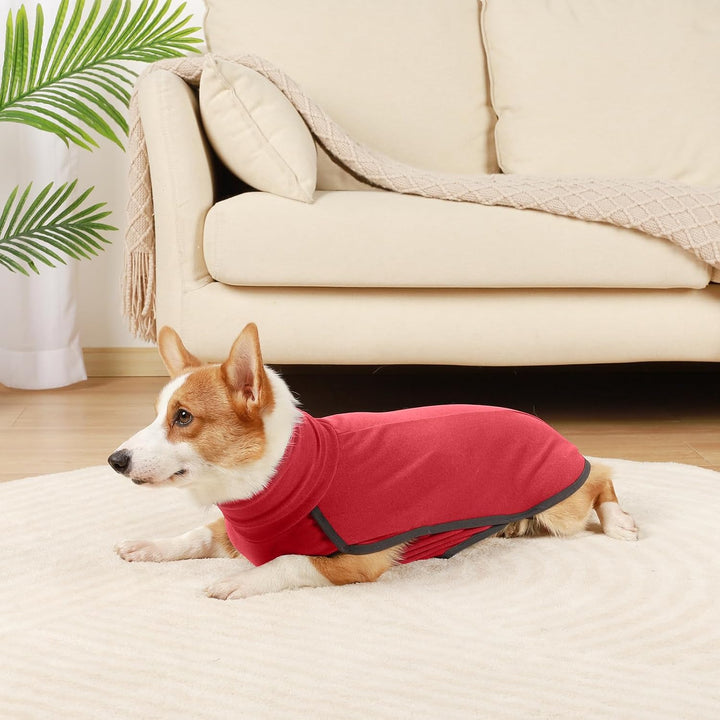 Hundepullover, warme &amp; leichte Fleecejacke für kleine, mittelgrosse &amp; grosse Hunde - wintertauglich,