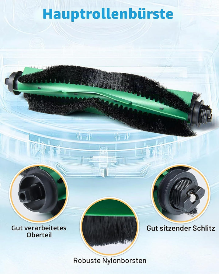 21 Stück Zubehör für iRobot Roomba Combo 2 Essential Y0140/Y0112/Y0110, für Roomba 105 Combo Ersatzt