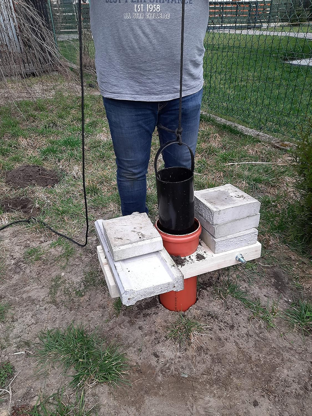 EIN Set zum Selbstbau eines Brunnens, Bohrlochtiefe bis zu Metern, Neue Technologie, Plunscher| - Ve