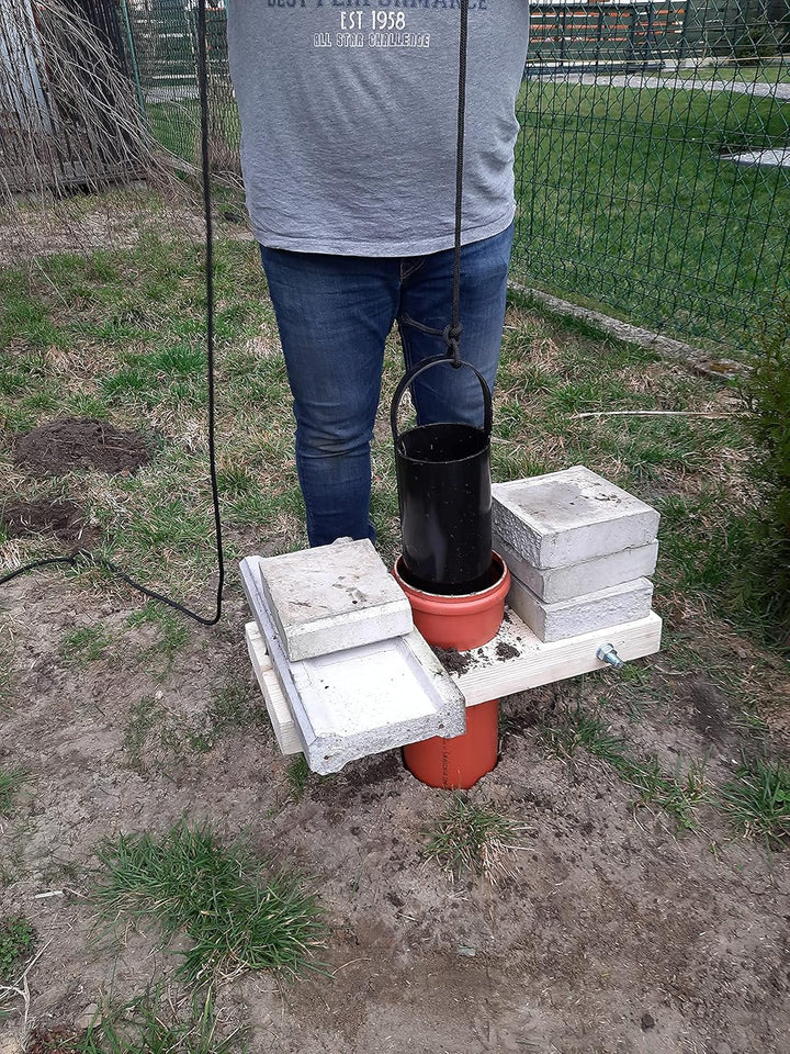 EIN Set zum Selbstbau eines Brunnens, Bohrlochtiefe bis zu Metern, Neue Technologie, Plunscher| - Ve