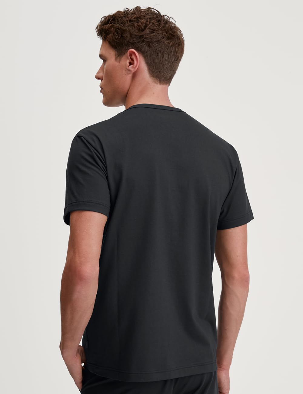 Calida Herren RMX Sleep Leisure T-Shirt 52-54 Schwarz, 52-54 Schwarz