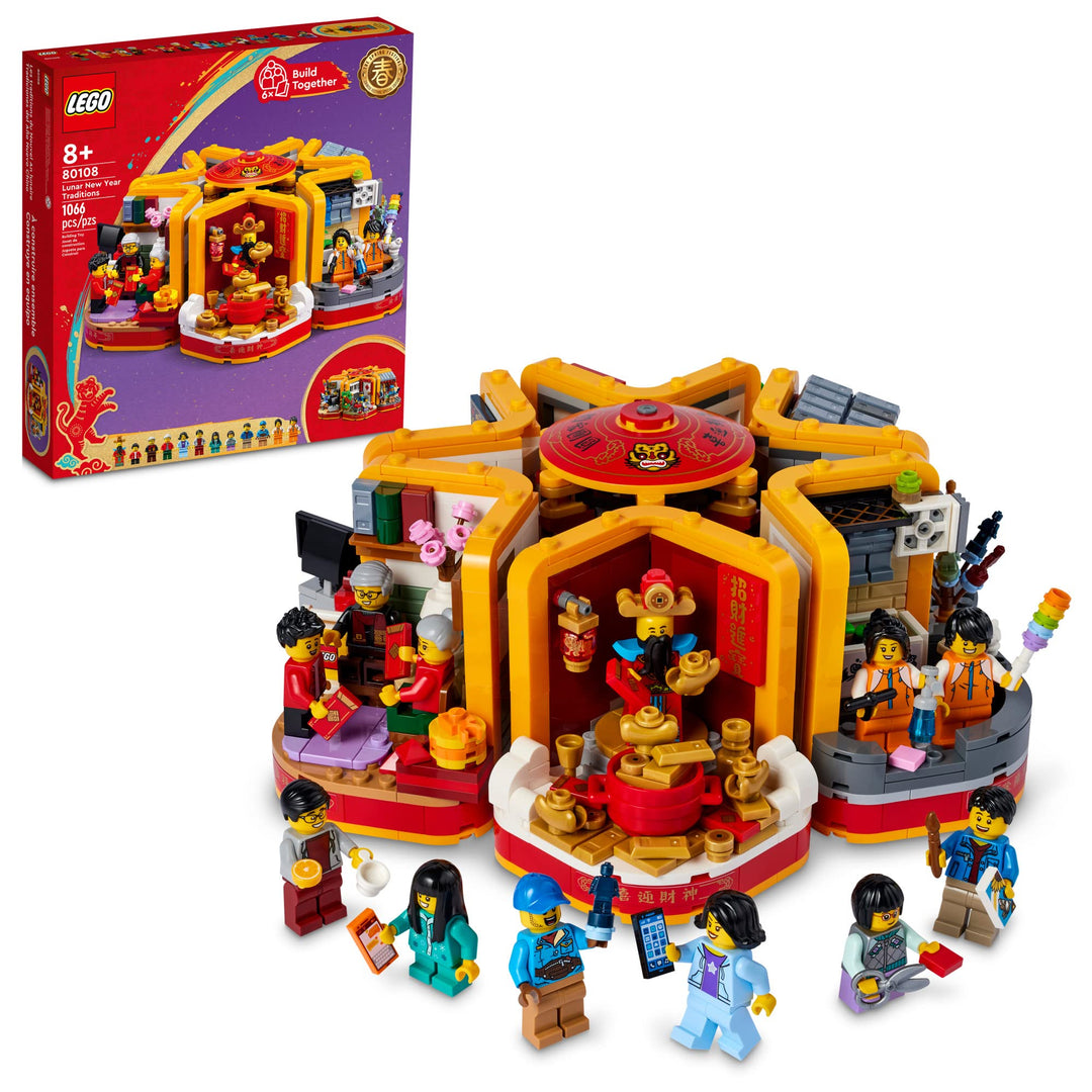 LEGO 80108 Mondneujahrstraditionen Frustfreie Verpackung, Frustfreie Verpackung