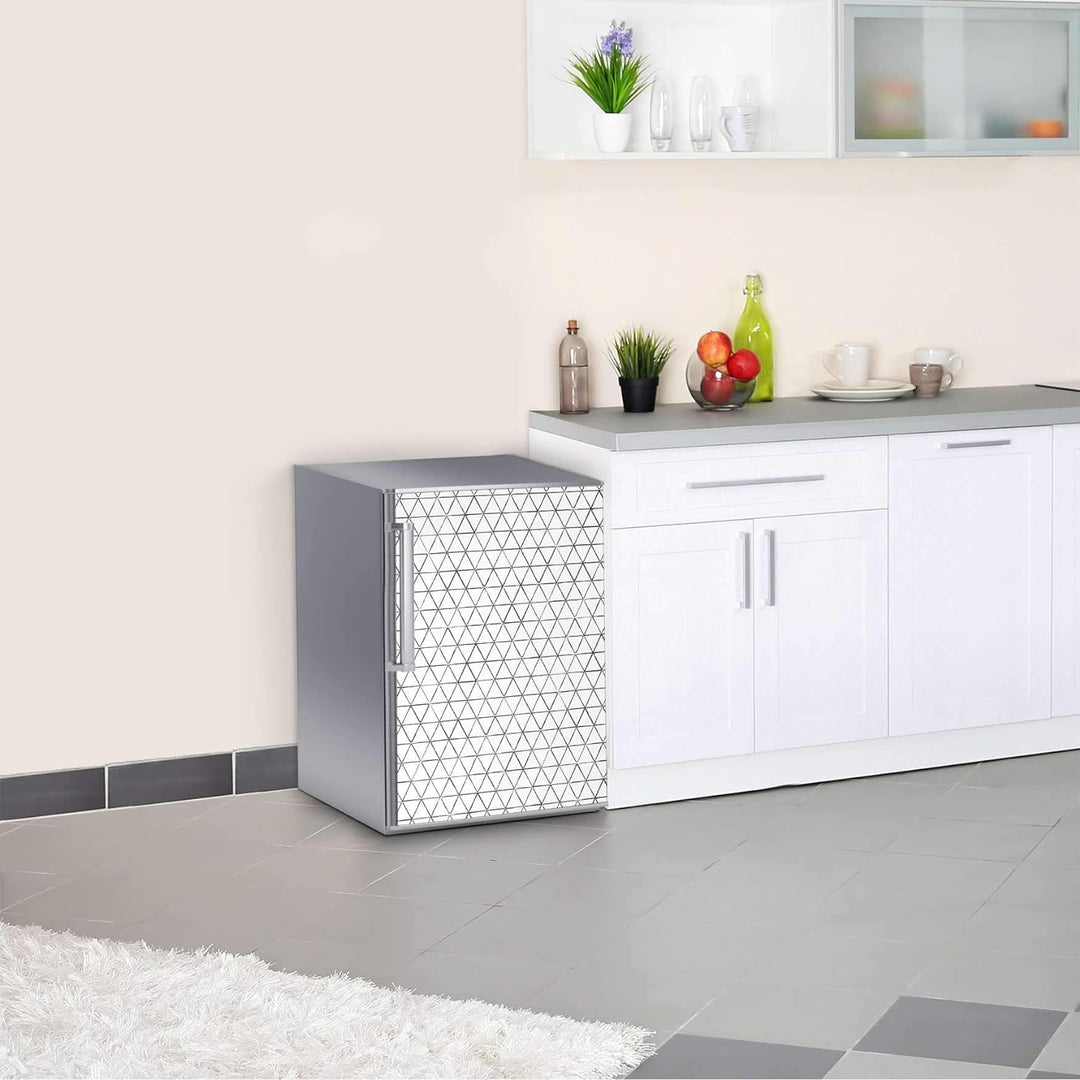 Kühlschrank Aufkleber I Dekoration für Kühlschranktür - Sticker Folie selbstklebend I Deko Küche - D